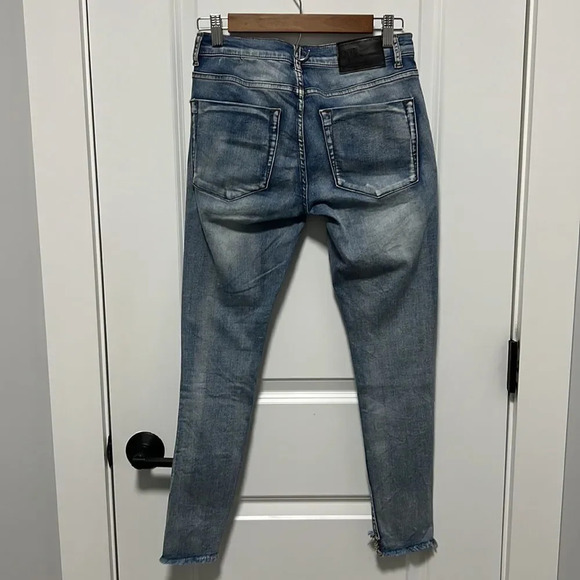 ONE X ONETEASPOON FREEBIRDS II Low Waist Skinny Demin Stretch Fitted Leg size26 - Picture 7 of 8
